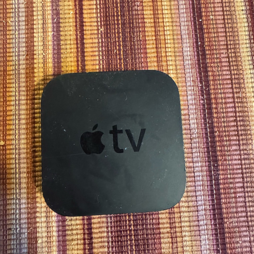 Apple TV Box in Black
